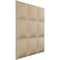 Ekena Millwork 19 5/8in. W x 19 5/8in. H Classic EnduraWall Decorative 3D Wall Panel Covers 2.67 Sq. Ft. WP20X20CLGBE - alternate 4